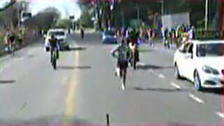 VIDEO: el instante en que jueces confunden a ganador de maratón