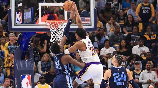 Lakers - Grizzlies por Playoff de NBA: resumen y resultado del juego