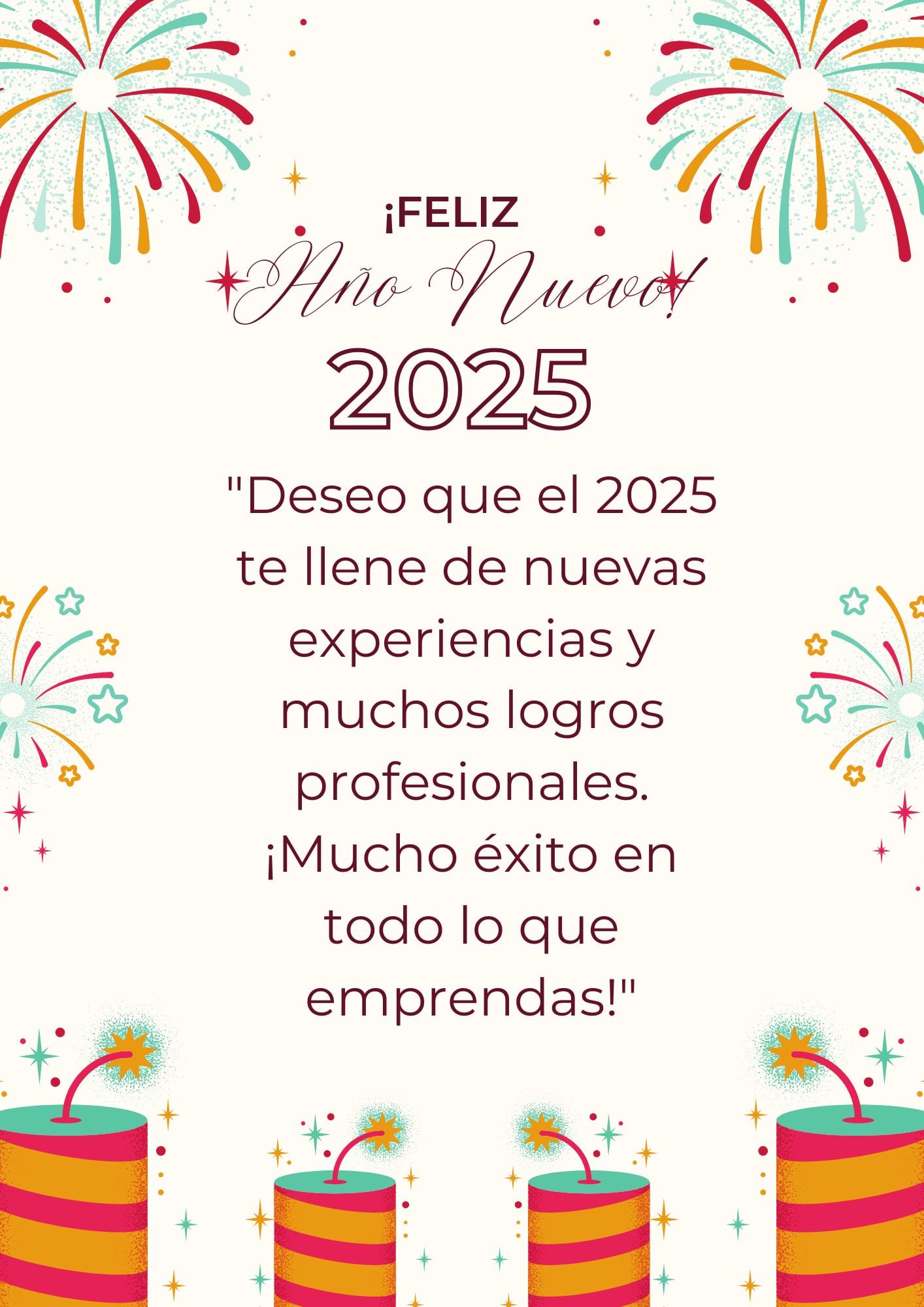 No lo dejes para última hora: programa ya tus felicitaciones de Año Nuevo 2025 en WhatsApp, Instagram, Facebok, TikTok y Telegram (Foto: Canva.com)