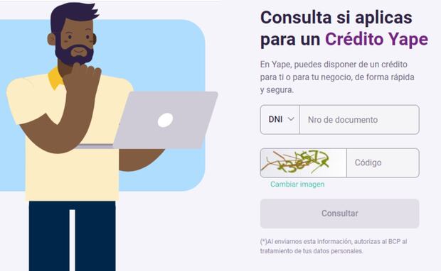 Yape brinda a sus clientes la oportunidad de solicitar un préstamo a través de la opción ‘Créditos Yape’ siempre y cuando cumplas con algunos requisitos.