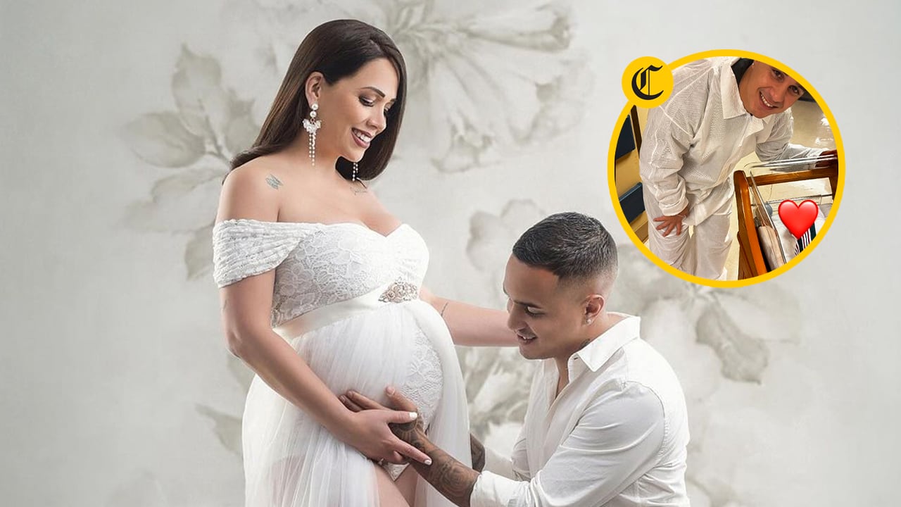 Melissa Klug dio a luz a Cayetana, hija que tuvo con futbolista Jesús Barco | Foto: Instagram de Melissa Klug y Jesús Barco / Composición EC