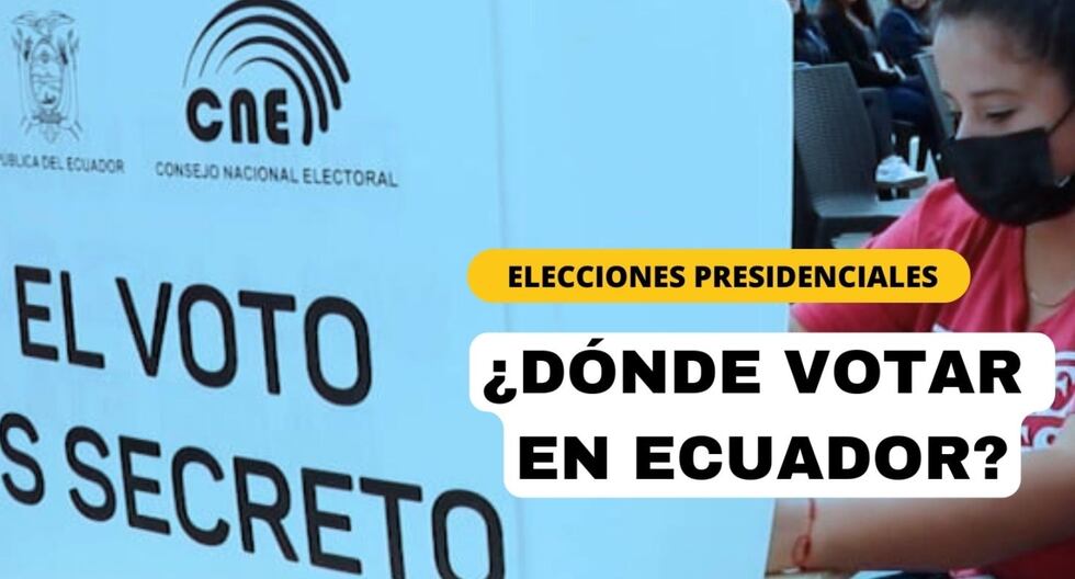 ¿Dónde VOTAR para las Elecciones 2023 de Ecuador? Así van las votaciones, según el CNE