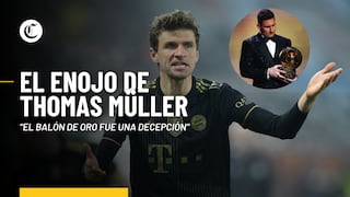 Müller y su molestia tras el Balón de Oro otorgado a Messi