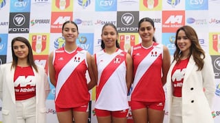Presentan los uniformes de las selecciones peruanas masculinas y femeninas de vóley para el 2024