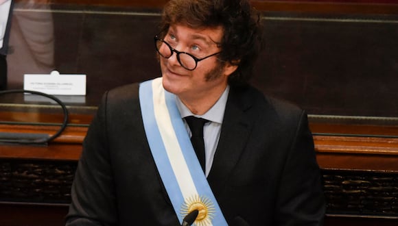 El presidente de Argentina Javier Milei. EFE/ Matías Martin Campaya ARCHIVO