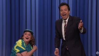 La burla de Jimmy Fallon sobre la actuación de la bailarina de breakdance Raygun en París 2024