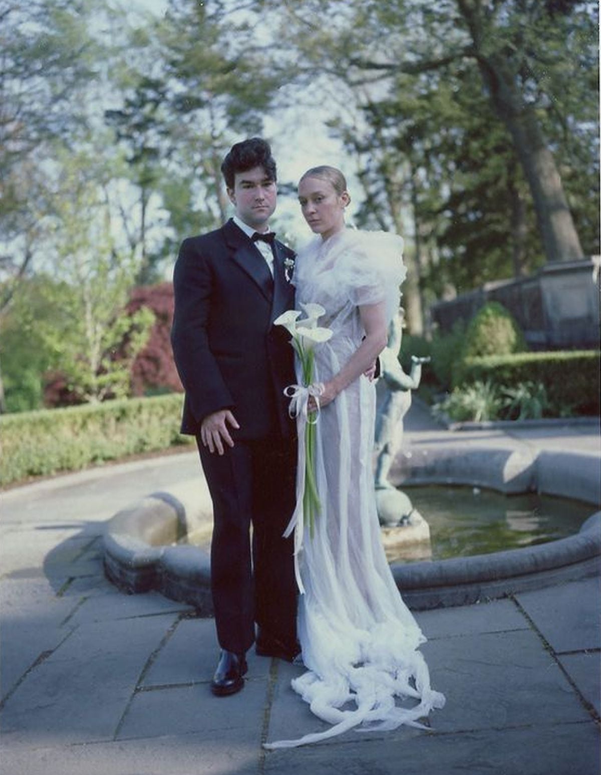 El día que la actriz se casó por la iglesia (Foto: Chloë Sevigny / Instagram)