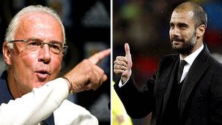 Beckenbauer se "quita el sombrero" por llegada de Guardiola al Bayern Múnich