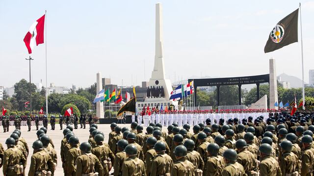 Así se conmemoró la Batalla de Ayacucho y el Día del Ejército