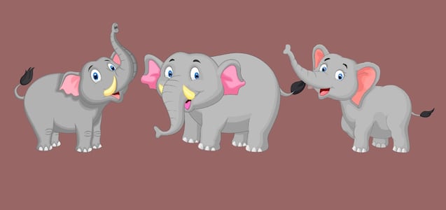 Descubre cuáles son tus fortalezas en este momento de tu vida tras elegir un elefante