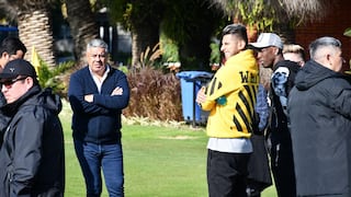 Carlos Zambrano y Luis Advíncula presenciaron el amistoso de la selección peruana sub-20 en Argentina