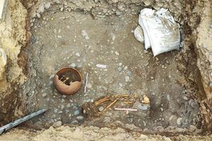 Miraflores: hallan restos de la Cultura Lima de 1,300 años de antigüedad durante instalación de tuberías de gas natural