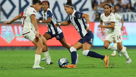 Alianza Lima vs. Universitario por la segunda final de la Liga Femenina 2023 este sábado en el estadio Monumental. (Foto: Leonardo Fernández/GEC)
