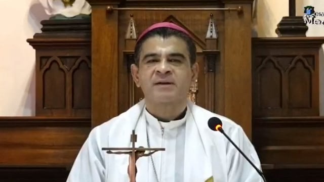 Obispo retenido en Nicaragua pide a Dios una sociedad mejor para los niños