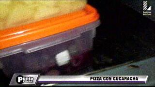Domino's Pizza: video muestra cucarachas en el local de Camacho