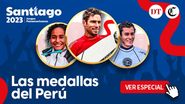 Las medallas del Perú en los Juegos Panamericanos Santiago 2023 | El Comercio