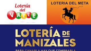 Resultados de la Lotería de Manizales, Valle y Meta: vea aquí los premios del miércoles 1 de marzo
