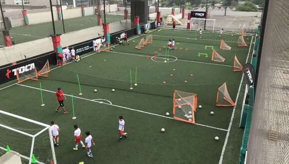 Toca: innovación en los entrenamientos de fútbol