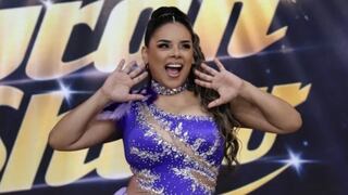 Giuliana Rengifo sufre caída en vivo durante baile en El Gran Show | VIDEO