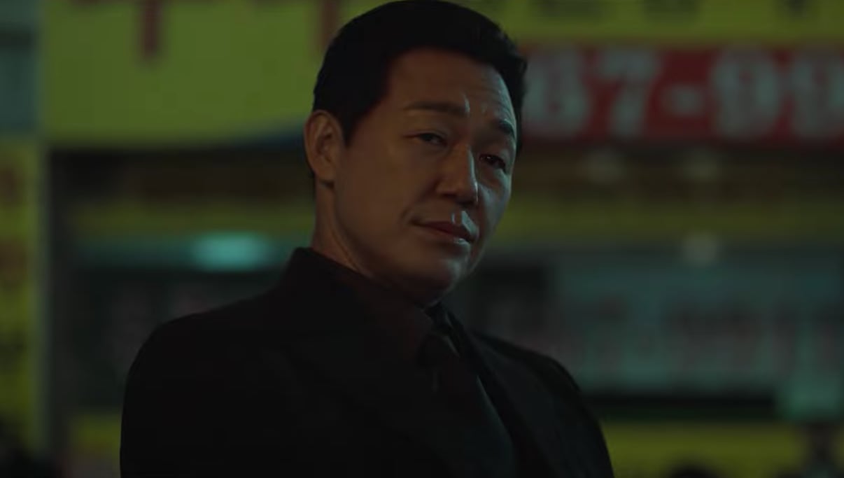 Park Sung-woong como el criminal Kim Myeong-gil en "Sabuesos" (Foto: Netflix)