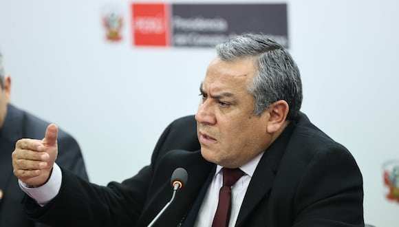 El primer ministro, Gustavo Adrianzén, se refirió a la resolución de la Corte IDH sobre el proyecto de lesa humanidad aprobado en primera votación por el Congreso. (Foto: PCM)