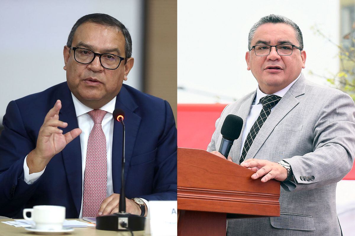 Juan José Santiváñez dijo que no comenta dichos de "desleales", en alusión a Alberto Otárola. (Foto: Difusión)