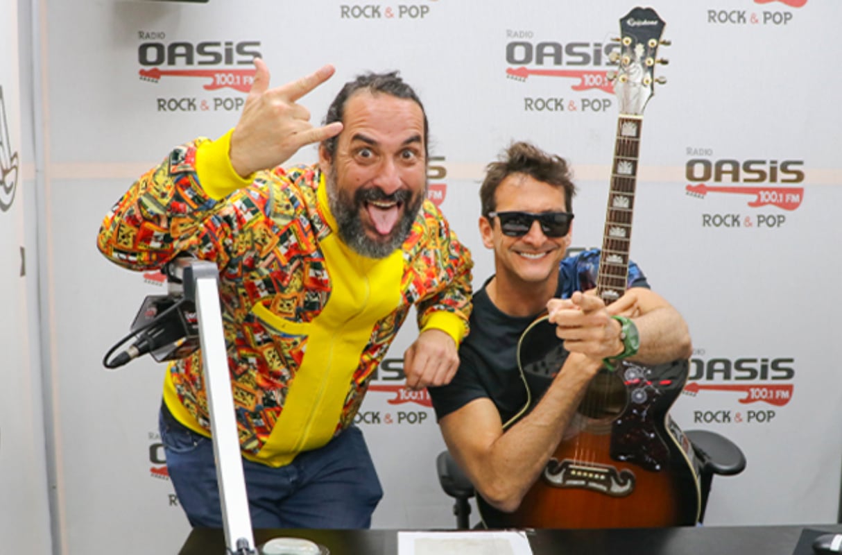 Edu Saettone regresa a la radio junto a Christian Wagner. (Foto: Oasis)