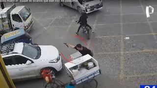 Puente Piedra: sujetos en moto matan a mototaxista en la Panamericana Norte | VIDEOS