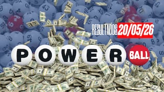 Resultados de la Lotería Powerball, 20/05/2026: números ganadores del bote de $113 millones en EE.UU.