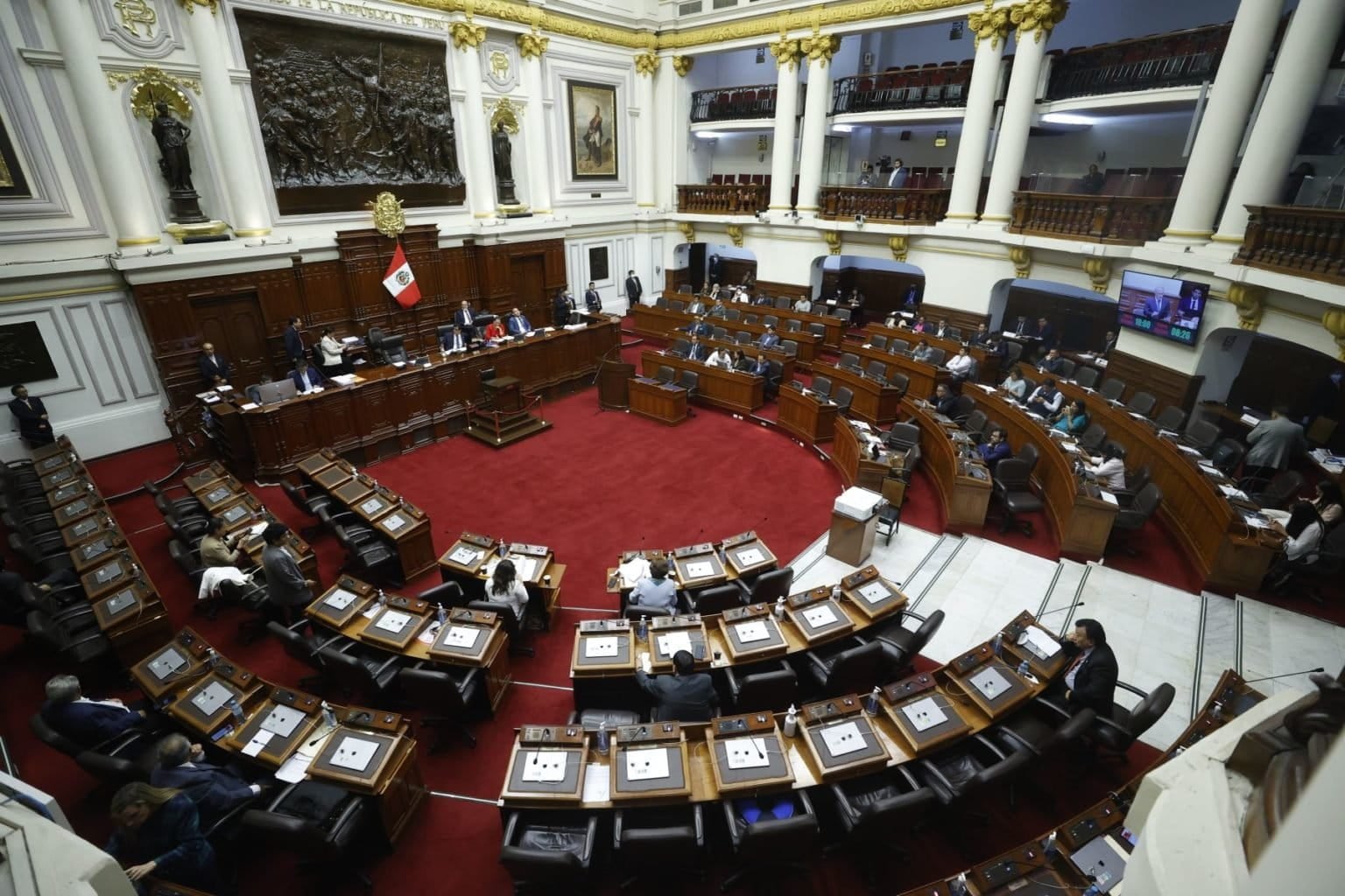 El Congreso bicameral estára compuesto por 60 senadores y 130 diputados. Foto: Agencia Andina