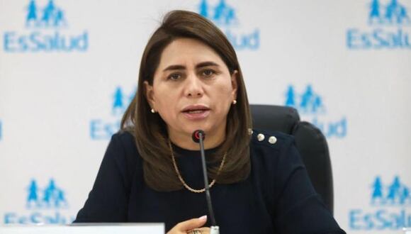 Rosa Gutiérrez, presidenta de EsSalud. (Foto: Seguro Social)