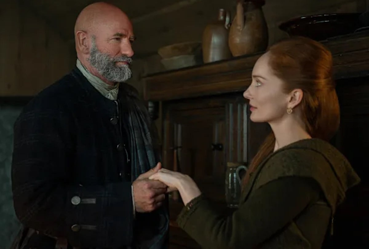 Geillis Duncan (Lotte Verbeek) fue amante de Dougal MacKenzie
(Graham McTavish) en "Outlander" (Foto: Starz)