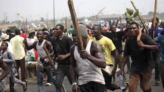 Nigeria vivió una sangrienta jornada de violencia y destrucción