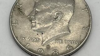 Varios miles en efectivo: cuánto puede valer la moneda del medio dólar Kennedy de 1986