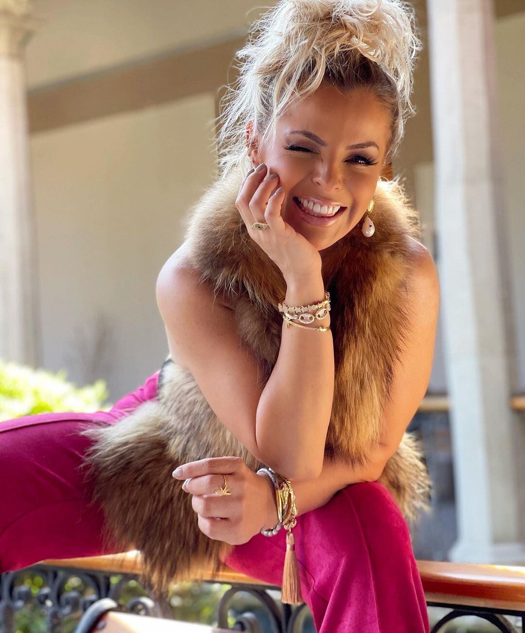 La actriz tiene 47 años de edad actualmente (Foto: Fernanda López / Instagram)