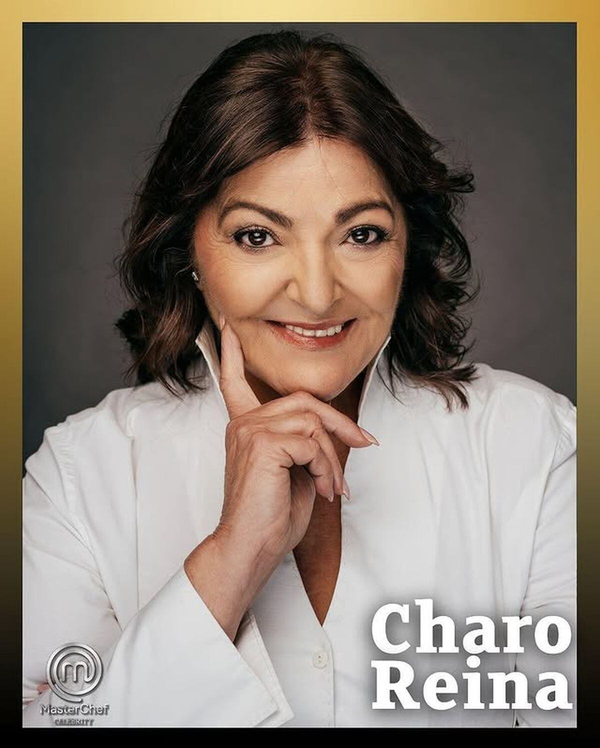 Charo Reina forma parte del reality (Foto: MasterChef Celebrity / Instagram)