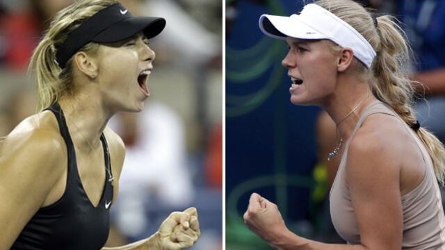 Sharapova contra Wozniacki: habrá duelo de bellas en el US Open