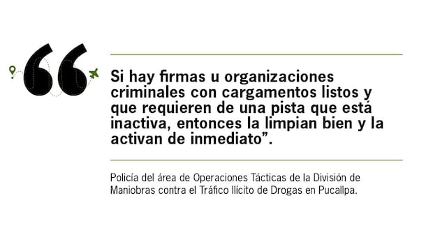 Droga de alto vuelo en Perú: comunidades nativas de Atalaya viven sitiadas por el narcotráfico y más de 30 pistas clandestinas