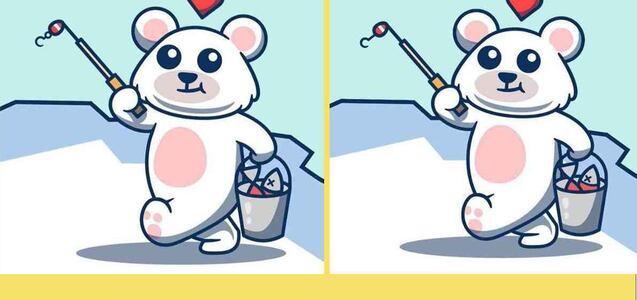 Encuentra las 3 entre estos ositos polares en 14 segundos