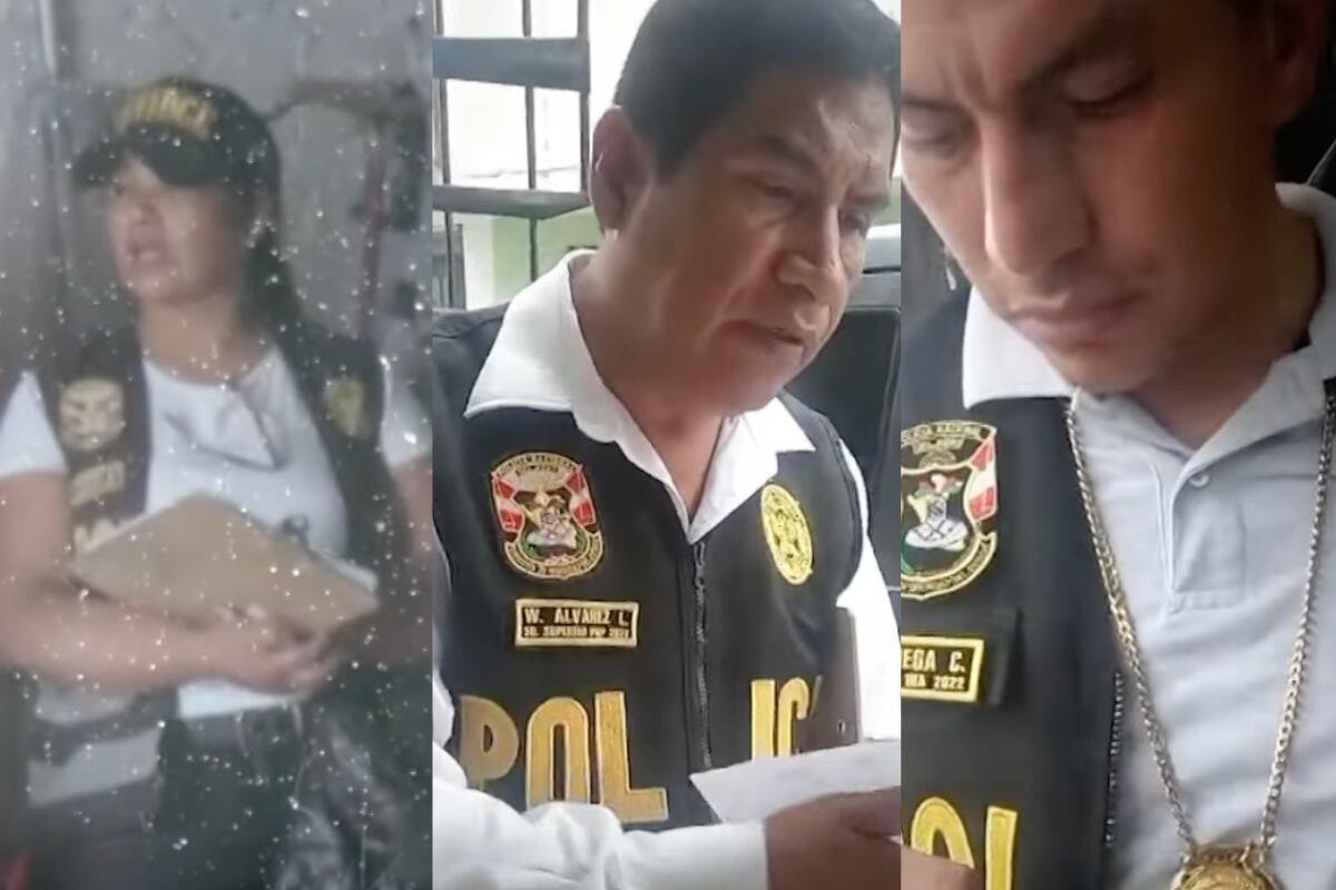 Víctimas revelaron que los uniformados les pedían 10 mil soles. Empresarios eran del rubro de papas picadas. Foto: composición EC/captura 2024