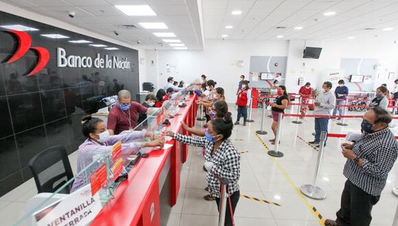 Banco de la Nación: mira aquí el cronograma de pagos y pensiones. (Foto: El Peruano)