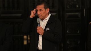 La aprobación de Ollanta Humala bajó cuatro puntos en un mes