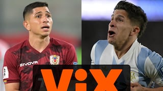 ViX Plus transmitió el partido Argentina 3-0 Venezuela por Eliminatorias Conmebol 2026
