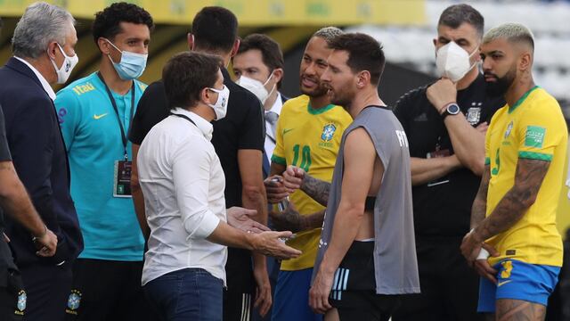 Lionel Messi, el nuevo líder argentino que se rebeló ante Brasil para que se suspenda el partido