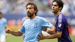 Andrea Pirlo debutó y New York goleó 5-3 a Orlando City de Kaká