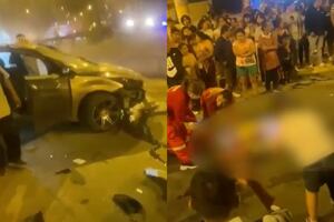 Joven en UCI tras ser atropellado por un vehículo en Comas | VIDEO