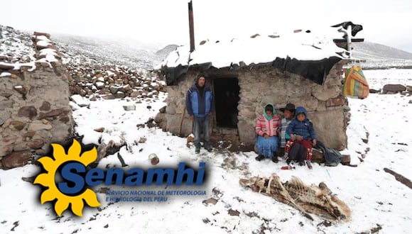 Estas son las regiones del Perú que están entre 10 y 15 grados bajo cero, según el Senamhi