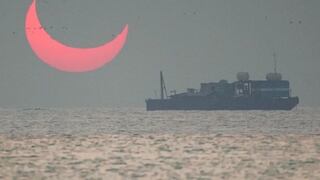 ¿A qué hora se pudo ver el eclipse solar y los “cuernos del diablo” en EE.UU. y Canadá el 29 de marzo?