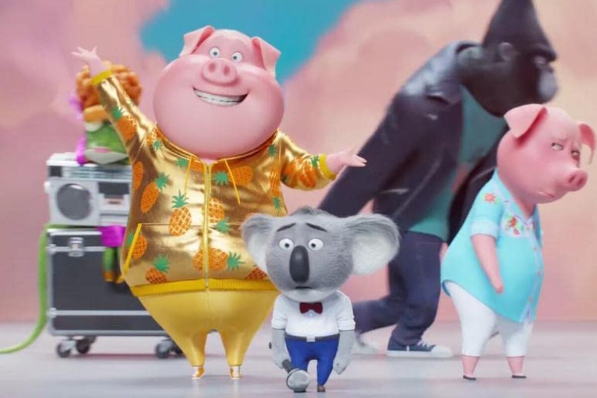 Una escena de la película animada "Sing 2" (Foto: Illumination)