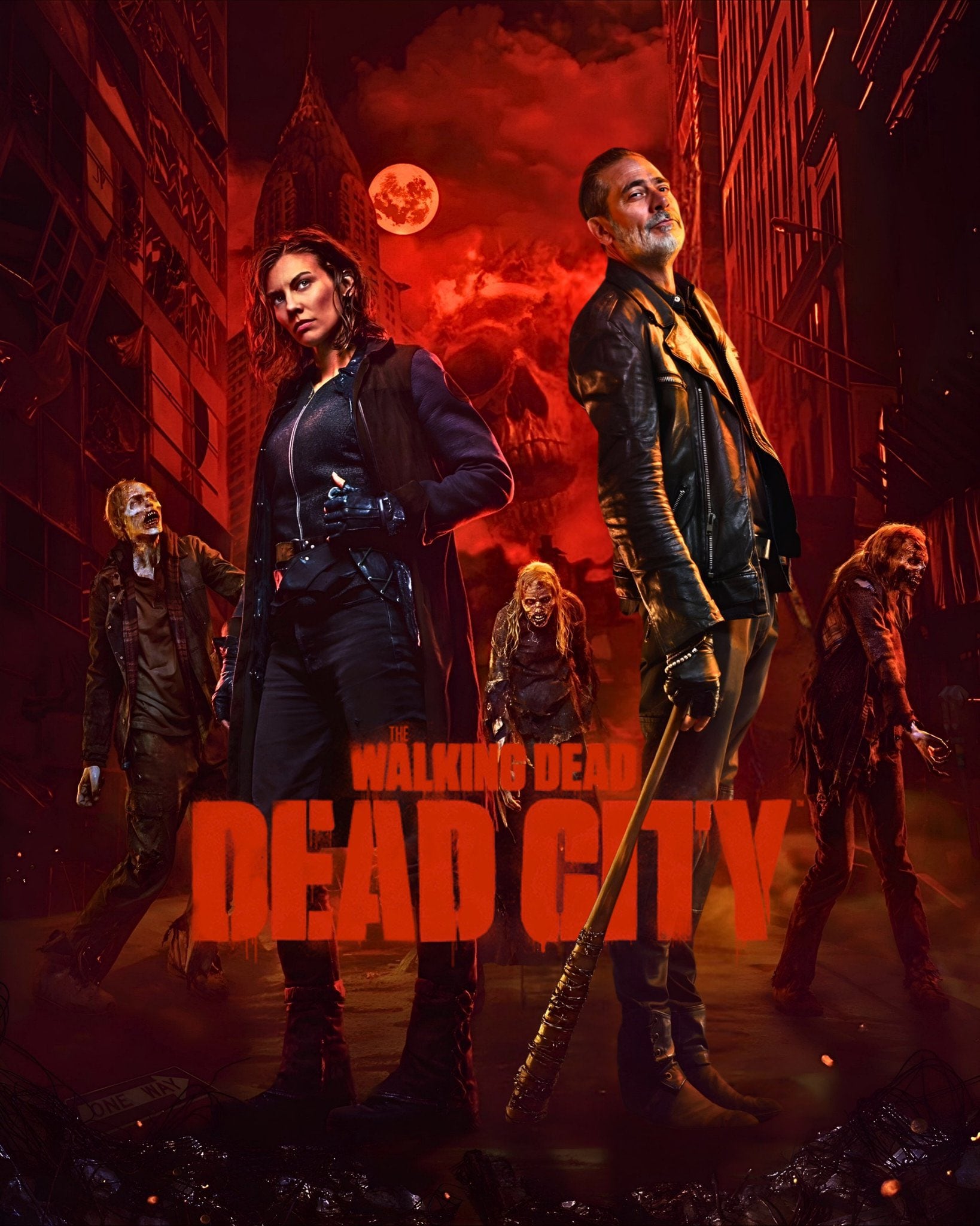 El póster de la temporada 2 de "The Walking Dead: Dead City", serie de la franquicia "TWD" creada por Eli Jorné (Foto: AMC)
